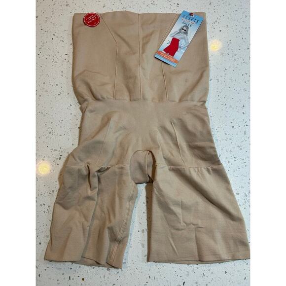 ASSETS RED HOT LABEL BY SPANX Other - ASSETS RED HOT LABEL BY SPANX NWT SOFT NUDE HIGH WAIST MID THIGH SIZE MEDIUM